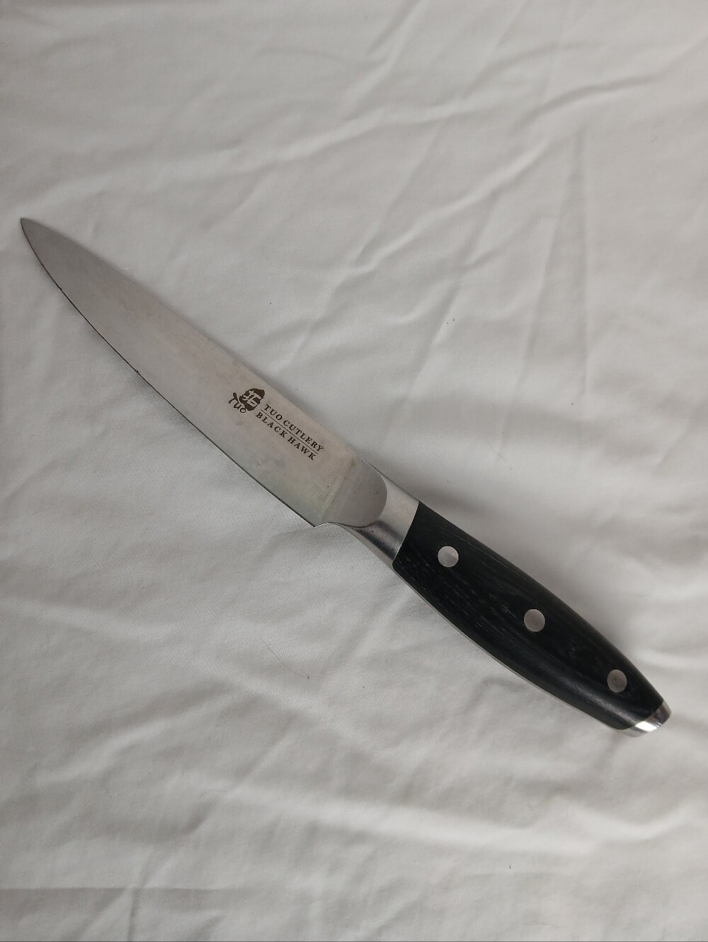 TUO CUTLERY BLACK HAWK 5" TC1215 Kitchen Triple Riveted Utility Knife